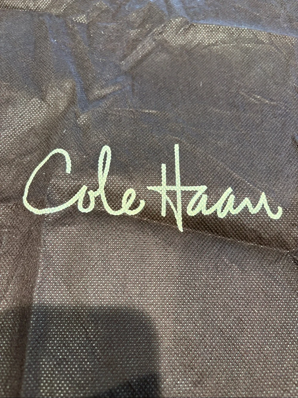 Cole Haan shoe dust cover bag